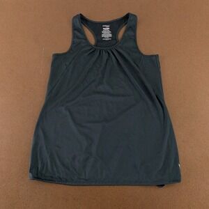 Daskin Women's Size Small (4-6) Loose Fit Charcoal Racerback Tank Top New